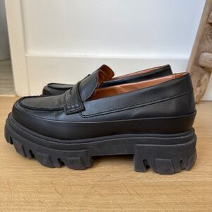 Ganni chunky loafers